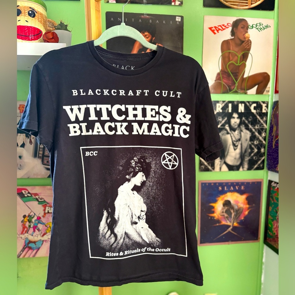 Vintage Blackcraft Cult Black Graphic T-Shirt